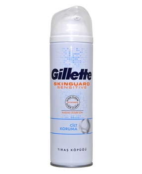 Gillette Skinguard Sensitive Shaving Foam 250 ml gillette, gillette tıraş köpüğü, tıraş köpüğü, gillette skinguard tıraş köpüğü, skinguard Sensitive , hassas ciltler için tıraş köpüğü, gillette skinguard tıraş köpüğü 250 ml fiyat, gillette skinguard tıraş köpüğü 250 ml satın al