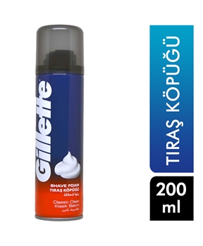 Gillette Classic Shaving Foam 200 ml Picture of Gillette Classic Shaving Foam 200 ml