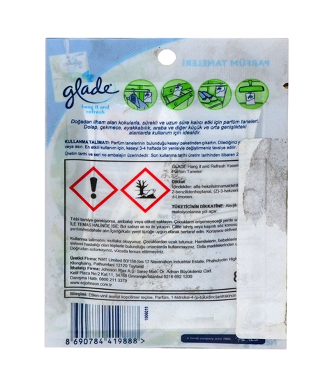 Picture of Glade Hang it Fresh Jasmine 8 gr