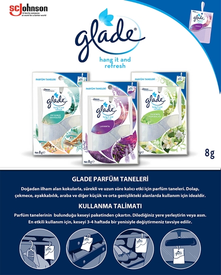 Picture of Glade Hang it Fresh Jasmine 8 gr
