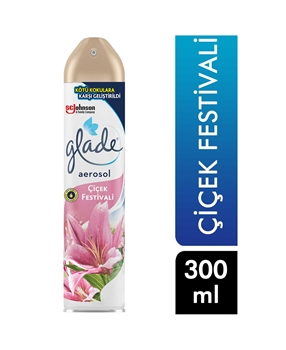 Glade Aerosol Air Freshener 300 Ml - Flower Festival Picture of Glade Aerosol Air Freshener 300 Ml - Flower Festival