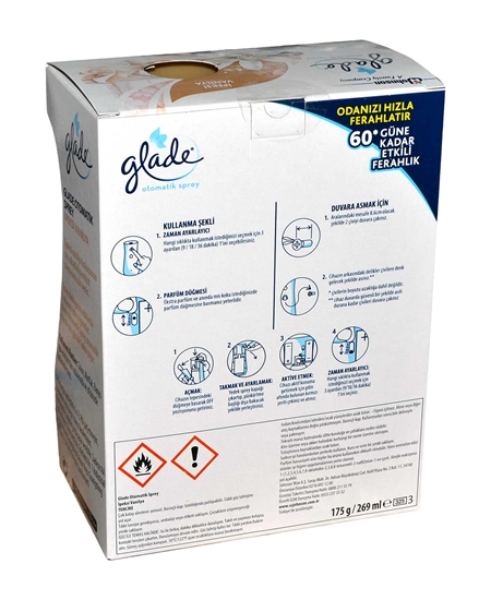 Picture of Glade otomatik sprey 3'1arada ipeksi vanilya 175 g