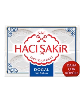 Hacı Şakir Banyo Sabunu 4x150 gr Doğal hacı şakir, hacı şakir sabun, sabun, banyo sabunu, hacı şakir satın al, sabun fiyatları, banyo sabunu satın al, toptan sabun