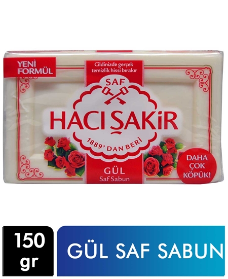 Picture of P-Hacı Şakir Banyo Sabunu 150 gr Gül