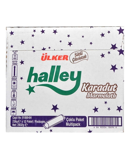 Picture of ÜLKER HALLEY KARADUT DOLGULU 7x33,7GR 12 Lİ