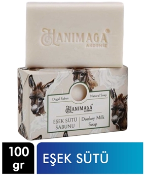 Hanımağa Doğal Sabun 100 g X 117'li Koli Eşek Sütü Picture of Hanımağa Doğal Sabun 100 g X 117'li Koli Eşek Sütü