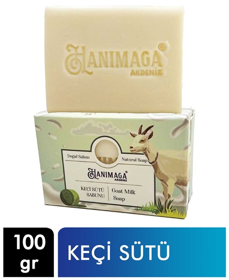 Picture of Hanımağa Akdeniz Keçi Sütü Sabunu 100 gr x 12'li Koli