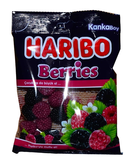 Picture of Haribo Jelly Bean 80 Gr Berries