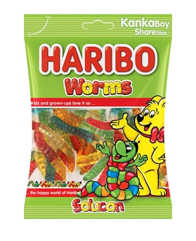 Haribo Jelly Bean 80 Gr Warms Picture of Haribo Jelly Bean 80 Gr Warms