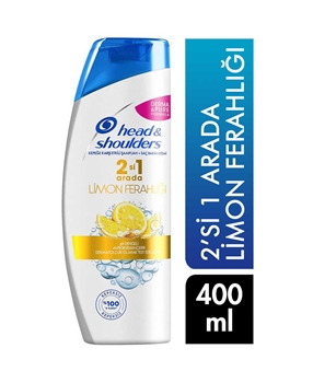 Head&Shoulders Shampoo 2in1 400 Ml - Lemon Freshness Picture of  Head&Shoulders Shampoo 2in1 400 Ml - Lemon Freshness