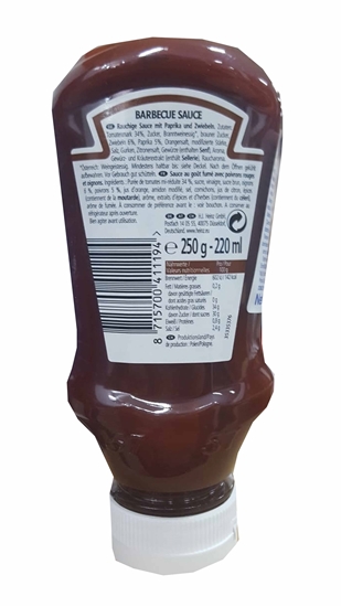 Picture of P-Heinz Barbeku Sos Td 250 Gr