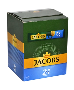 Jacobs Çözünebilir Kahve 40'lı Paket 2si 1 Arada jacobs, kahve, hazır kahve, çözünebilir kahve, toz kahve, granül kahve, jacobs kahve, sade kahve, jacobs gold kahve, tek seferlik çözünebilir kahve, tek bardaklık kahve, tek fincanlık kahve, kahve fiyatları, kahve çeşitleri, kahve satın al, jacobs 2s1 arada, 2si1 arada kahve
