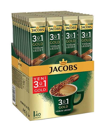 Picture of Jacobs Gold 3'ü 1 Arada Kahve 40'lı Paket
