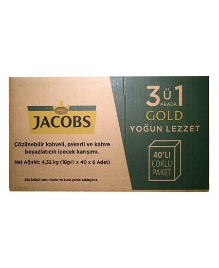 Picture of Jacobs Gold 3'ü 1 Arada Kahve 40'lı Paket