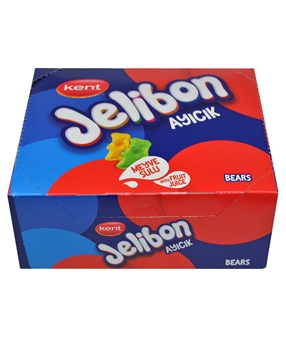 Jelibon Yumuşak Şekerleme 40 gr X 16'lı Paket Ayıcık Karışık Meyve Aromalı jelibon, jelibon şeker, meyveli şeker, şeker, yumuşak şeker, şekerleme