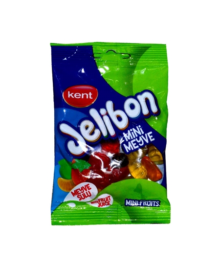 Picture of Kent Jelibon Yumuşak Şekerleme 40 gr 16'lı Paket Mini Meyve