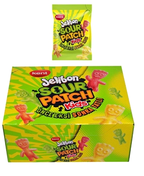 Jelibon Yumuşak Şekerleme 40 gr X 16'lı Paket Sour Patch Karışık Meyve Aromalı Picture of Jelibon Yumuşak Şekerleme 40 gr X 16'lı Paket Sour Patch Karışık Meyve Aromalı