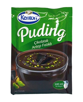 Kenton Puding 100 Gr Çikolata Aşkı Çikolatalı Antep Fıstıklı kenton, puding, tatlı, toz tatlı, hazır tatlı, tatlı malzemeleri, puding tozu, çikolatalı puding, puding satın al, toptan tatlı satın al, puding tarifi