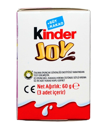 Picture of Kinder Joy Supriz Yumurta Kızlara Özel 3 x 20 Gr