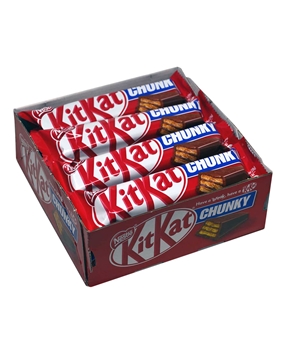 P-KitKat Chunky Çikolatalı Gofret 38 gr X 12'li Kutu- SKT SORUNLU nestle, kitkat, kit kat, gofret, çikolatalı gofret, çıtır gofret, kitkat gofret, nestle kitkat fiyat, nestle kitkat satın al