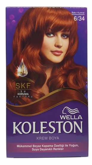 Picture of P-Koleston Kit Saç Boyası bakir kumral 6 34