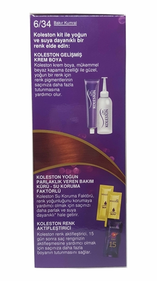 Picture of P-Koleston Kit Saç Boyası bakir kumral 6 34