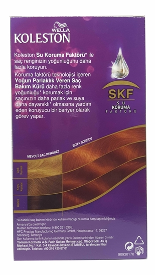 Picture of P-Koleston Kit Saç Boyası bakir kumral 6 34