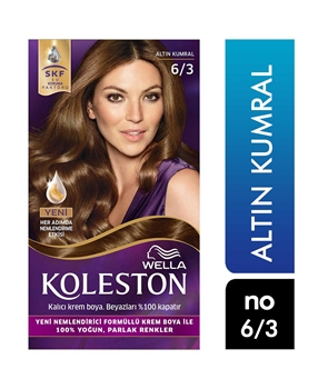 Koleston Saç Boyası 6/3 Altın Kumral X 18'li Koli Picture of Koleston Saç Boyası 6/3 Altın Kumral X 18'li Koli