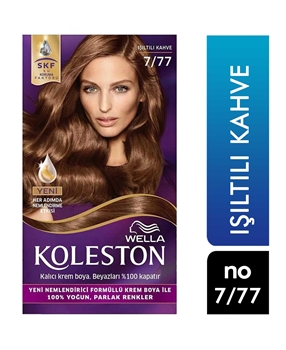 Koleston Saç Boyası 7/77 Işıltılı Kahve X 18'li Koli Picture of Koleston Saç Boyası 7/77 Işıltılı Kahve X 18'li Koli