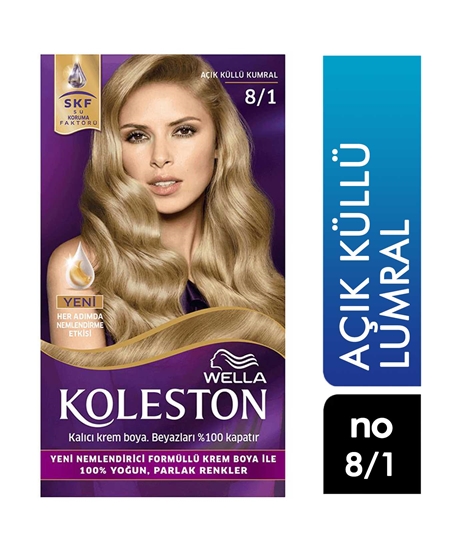 Picture of Koleston Saç Boyası 8/1 Açık Küllü Kumral X 18'li Koli