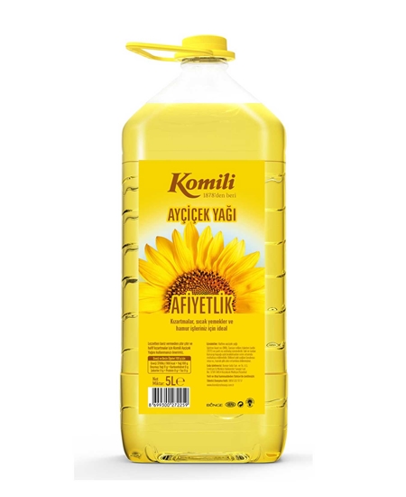 komili, ayçiçek yağı, sıvı yağ, ayçiçek yağı fiyatları, 5 kilo ayçiçek yağı, 5 lt ayçiçek yağı, komili fiyatları, toptan ayçiçek yağı