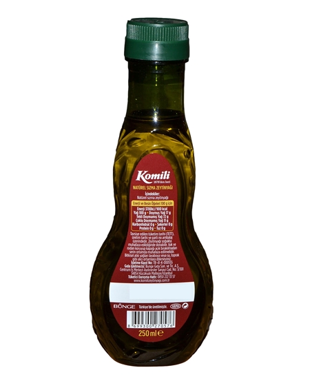 Picture of Komili Zeytinyağı 250 ml Sızma Meyvemsi Lezzetlik