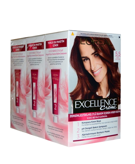 Picture of LOREAL EXCELLENCE SAC BOYASI 5/5 KIZIL KESTANE