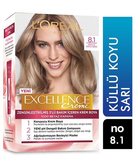 Picture of LOREAL EXCELLENCE BOYA 8,1 K.SARI KÜLLÜ
