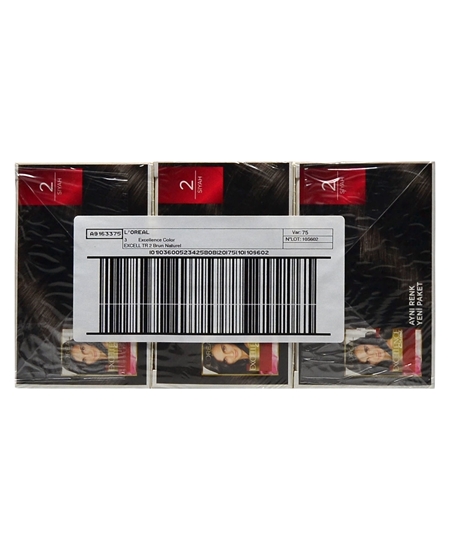 Picture of Loreal Excellence Set Saç Boyası Siyah No: 2