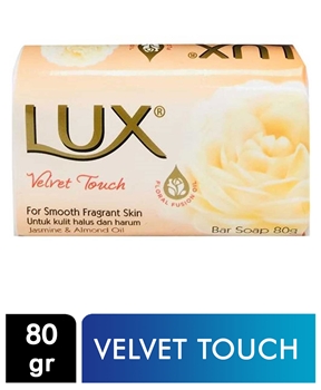 Lux Sabun 80 gr Velvet Touch Picture of Lux Sabun 80 gr Velvet Touch