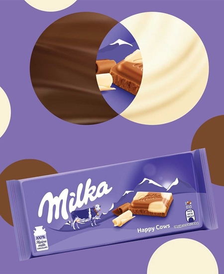 Picture of Milka Happy Cows Sütlü Çikolata 100 gr