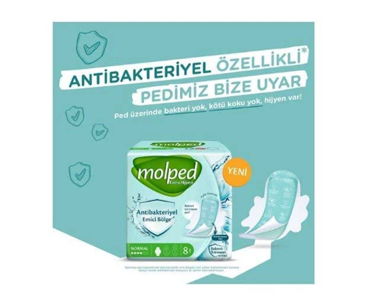 Picture of Molped Antibakteriyel Normal Ped 26'lı