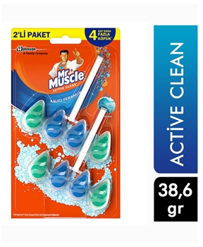 Mr Muscle Tuvalet Bloğu Active Clean Marine 2'li Picture of Mr Muscle Tuvalet Bloğu Active Clean Marine 2'li