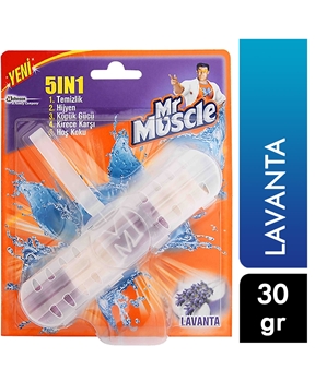 Mr. Muscle Lavanta Kokulu Klozet Blok 30 gr mr muscle, mister masıl, mr mucsle, klozet bloğu, klozet blok, klozet kokusu, klozet temizleyici, banyo kokusu, tuvalet kokusu, tuvalet bloğu, tuvalet temizleyici, Mr. Muscle Klozet Blok Koku Lavanta fiyat, Mr. Muscle Klozet Blok Koku Lavanta satın al