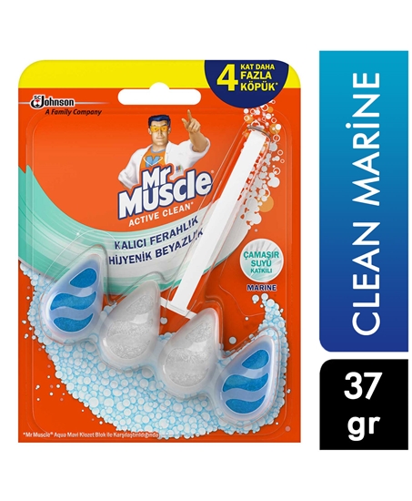 Picture of Mr Muscle Tuvalet Bloğu Active Clean Marine