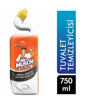 Mr Muscle Kireç Söker Tuvalet Gücü 750 ml mr muscle, mister masıl, mr mucsle, tuvalet temizleyici, klozet temizleyici, kireç sökücü, banyo temizleyici, kir sökücü, mr muscle banyo, mr muscle tuvalet