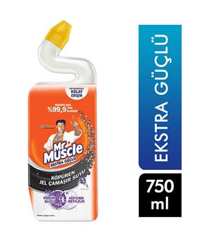 Mr. Muscle Tuvalet Temizleyici Köpüren Jel Çamaşır Suyu Katkılı Lavanta 750 ml mr muscle, mister masıl, mr mucsle, çamaşır suyu, yüzey temizleyici, banyo temizleyici, tuvalet temizleyici, hijyen, mr muscle fiyatları, mr muscle satın al