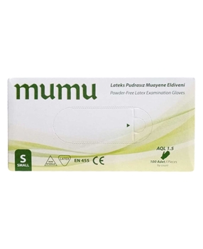 Mumu Pudrasız Lateks Eldiven S Küçük Boy 100'lü Kutu mumu, eldiven, beyaz eldiven, lastik eldiven, laboratuvar eldiveni, muayene eldiveni, ameliyat eldiveni, lateks eldiven, mumu küçük boy lateks eldiven satın al, mumu küçük boy lateks eldiven fiyat