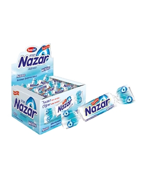 Nazar Sakız 100'lü Paket White Nane Aromalı Şekersiz Picture of Nazar Sakız 100'lü Paket White Nane Aromalı Şekersiz