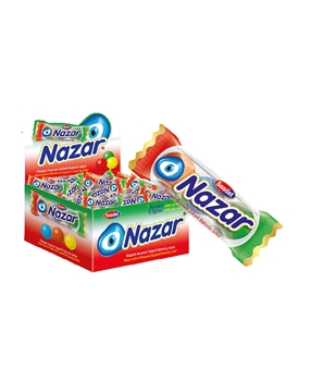 Nazar Sakız 100'lü Paket Karpuz Aromalı Şekerli Balonlu Picture of Nazar Sakız 100'lü Paket Karpuz Aromalı Şekerli Balonlu