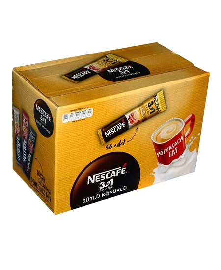 	nescafe, 3ü 1 arada, 3ü1arada, toz kahve, çözünebilir kahve, sütlü kahve, sütlü nescafe, köpüklü kahve, köpüklü nescafe, neskafe