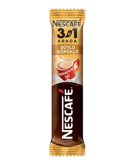 	nescafe, 3ü 1 arada, 3ü1arada, toz kahve, çözünebilir kahve, sütlü kahve, sütlü nescafe, köpüklü kahve, köpüklü nescafe, neskafe