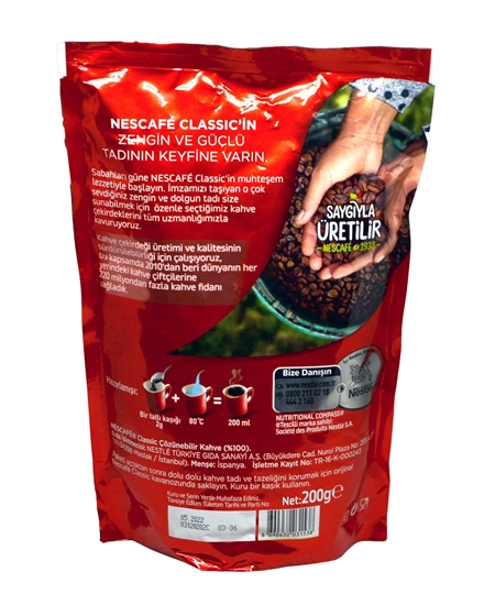 Picture of Nescafe Classic 200 gr Çözünebilir Kahve