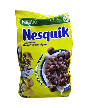 Nesquik Buğday ve Mısır Gevreği 700 gr Kakaolu Picture of Nesquik Buğday ve Mısır Gevreği 700 gr Kakaolu